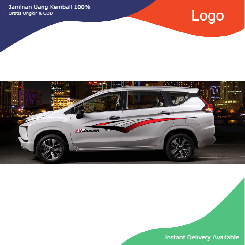 [HOT] tx Tem Sườn Xe Ô TÔ Mitsubishi Xpander,Team Decal Oto