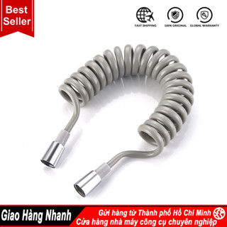  Dây Vòi Xịt Vệ Sinh Chiều Dài 1.5 2 3M Nối Vòi Xịt Vệ Sinh Uốn Xoắn Lò Xo Co Dãn Chất Liệu Nhựa PU cao 3M 