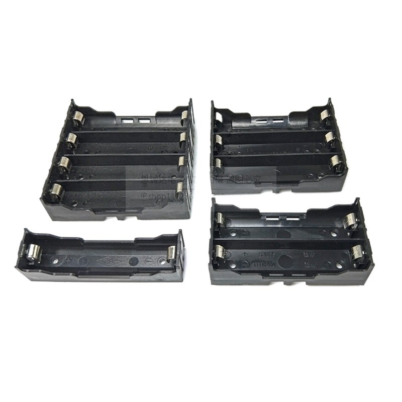 Hộp Pin 1 / 2 / 3 / 4 Chân 18650 Pin Loại Hàn Hộp Pin PCB DIY Chân Pin Ban Pin Pin Hộp Pin Lithium 1