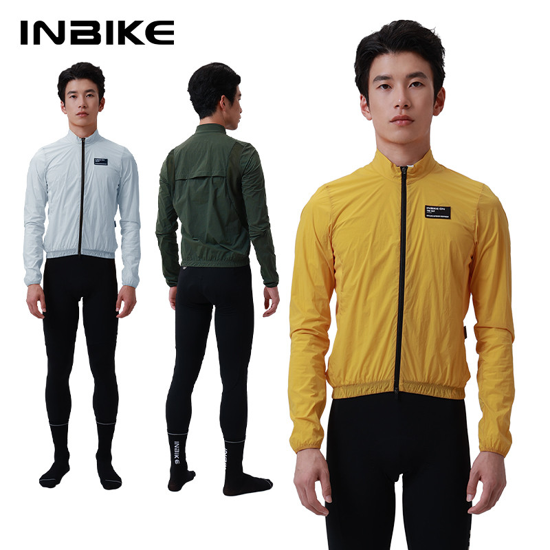 INBIKE Áo chống gió đi xe đạp nam nhẹ chống thấm nước mùa xuân hè quần áo xe đạp