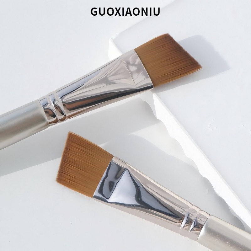 GUOXIAONIU Cọ đánh kem nền cọ đánh kem nền dạng góc dụng cụ trang điểm không dấu vết cọ đánh kem nền