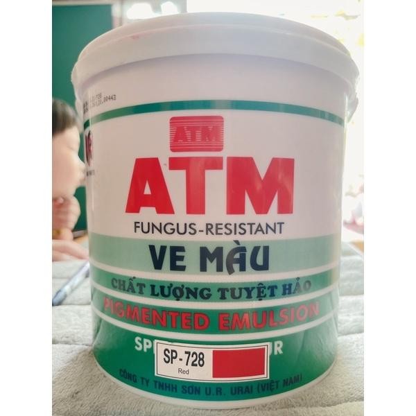 ve màu atm, ve atm loại 5kg (3,5 lít) hàng công ty
