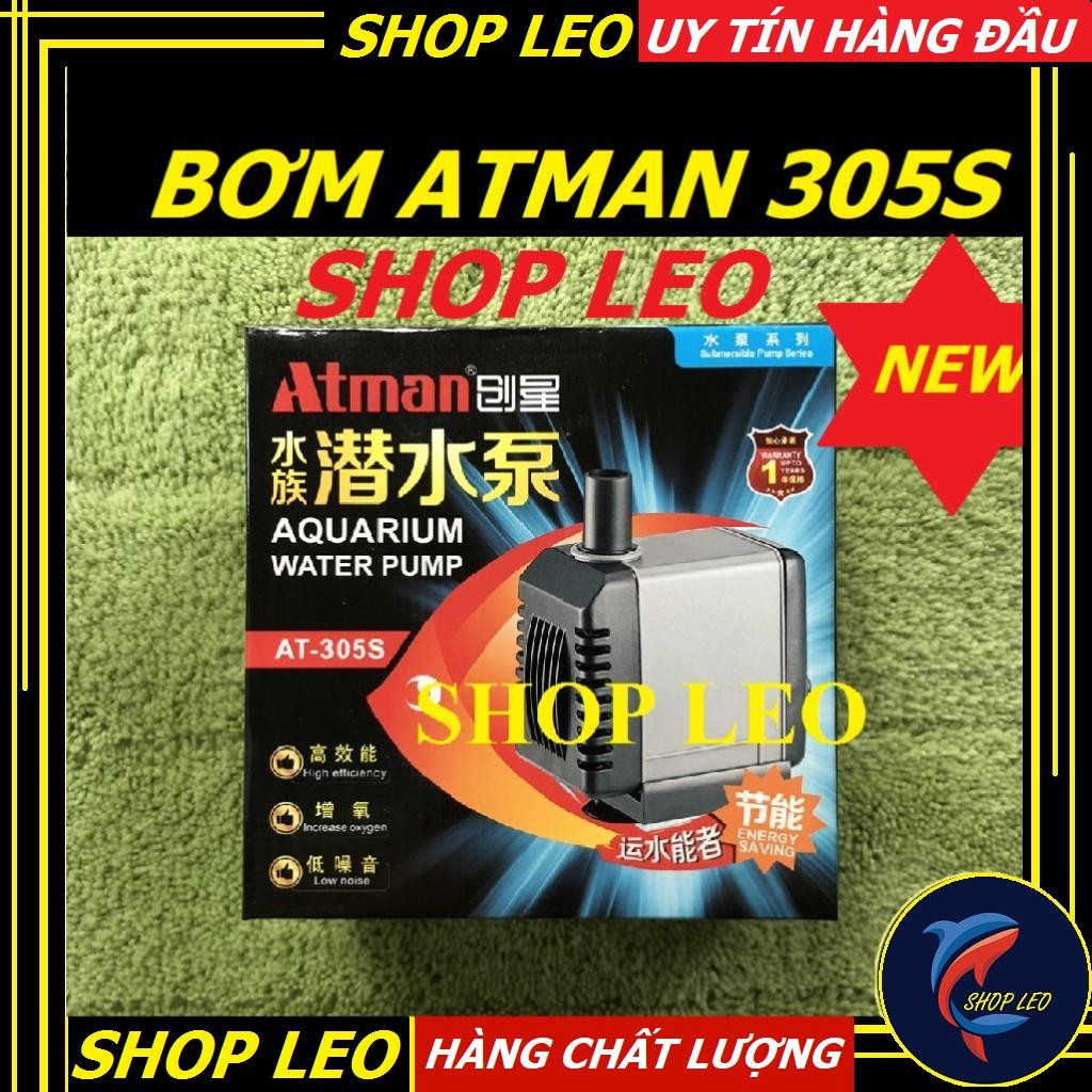 Máy bơm bể cá Atman 305S - máy bơm hồ thủy sinh - hồ cá kiểng