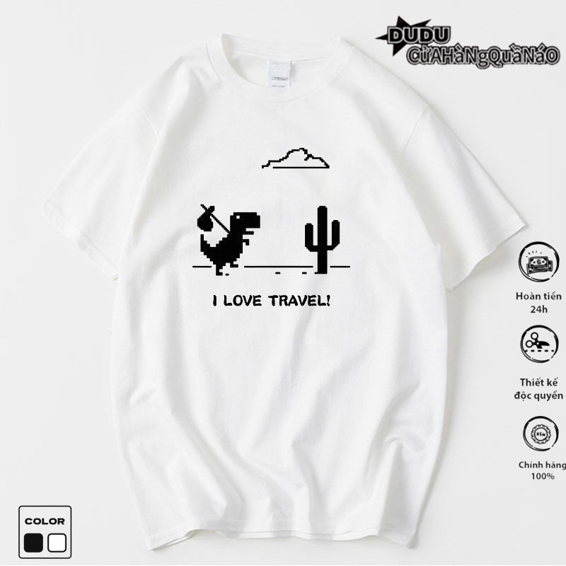 Áo thun boxy in nổi đắp vải brand In Họa Tiết Khủng Long áo thun vui nhộn áo t shirt nam áo t shirt 