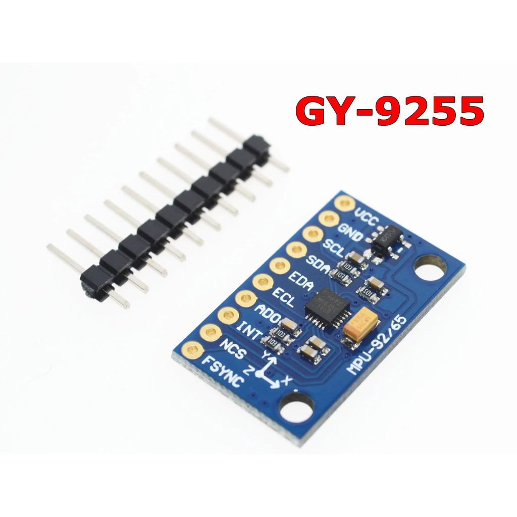 3-5V IIC MPU-9255 Thay thế MPU-6050 MPU 9250 9DOF Máy đếm tốc độ quay hồi chuyển 9 trục Từ 16bit AD
