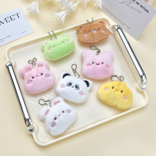 🧚🏻‍♀️Ganten🧚🏻‍♀️Móc khoá kêu chíp chíp, móc cài balo bông Gấu layla