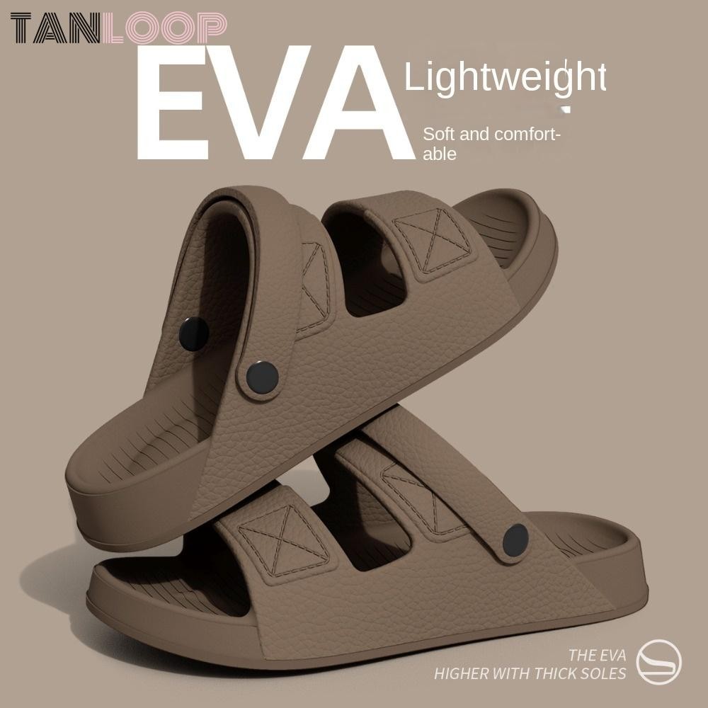 Dép TANLOOP, Dép mặc ngoài nhẹ, Dép nam chống trượt thời trang EVA