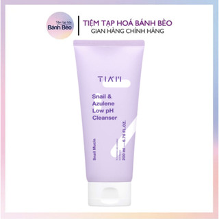  Sữa Rửa Mặt Dịch Lọc Ốc Sên TIAM Snail & Azulene Low pH Cleanser 200ml TIA’M 