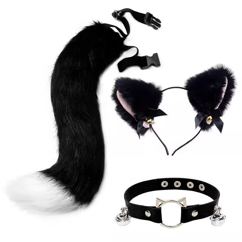Tai Mèo Đuôi Cosplay Bộ Truyện Tranh Băng Đô Đuôi Sang Trọng Trang Sức Ngày Lễ Đạo Cụ Dự Tiệc | BigBuy360 - bigbuy360.vn