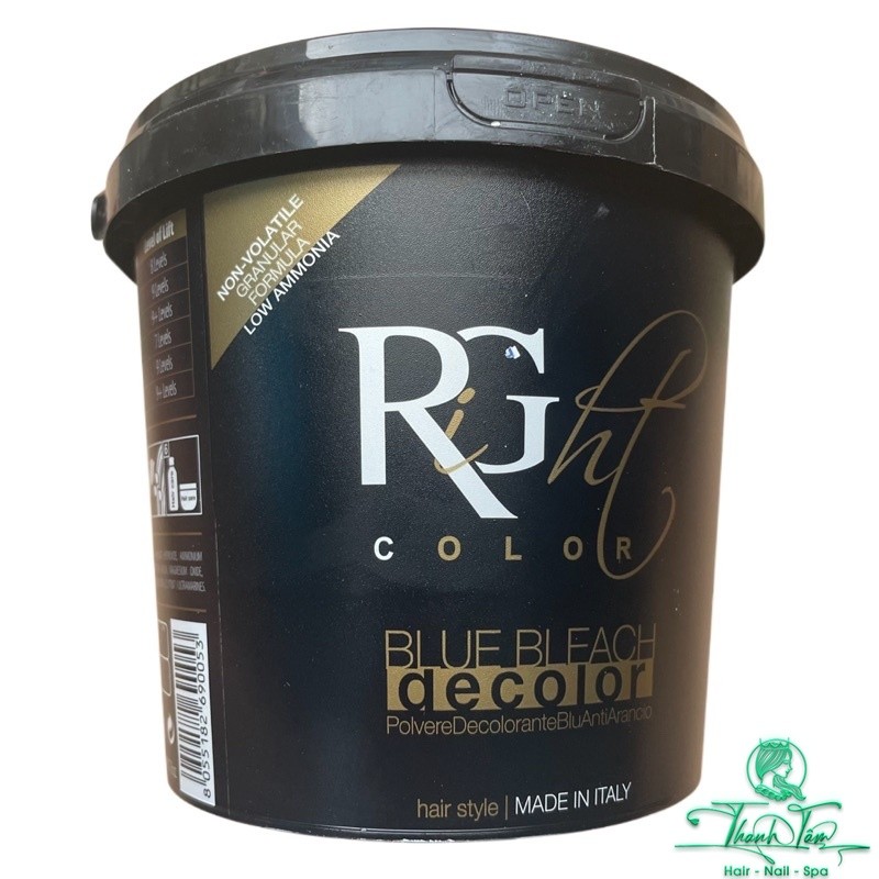 [ NL ] Bột tẩy màu tóc Right Color RG Blue Bleach Decolor 500gr