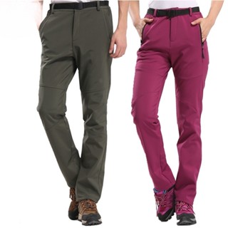 Quần leo núi giữ ấm chống nước, chống gió, trượt tuyết lót nhung dày dặn thể thao ngoài trời nam nữ