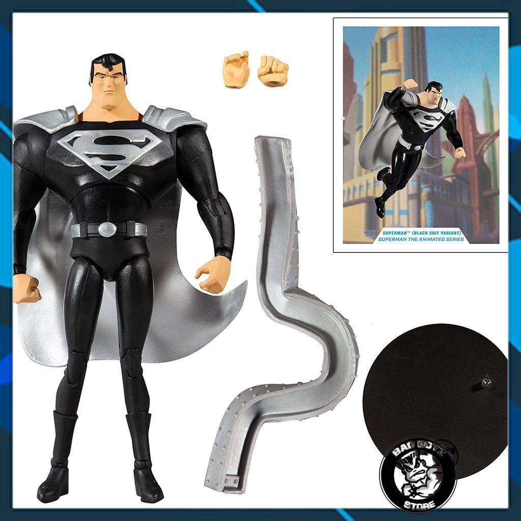 Mô hình McFarlane 🦇 DC Multiverse 7-inch 🦇 Superman: The Animated Series - Black Superman