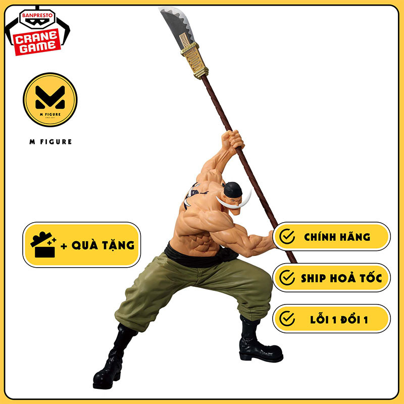 MÔ HÌNH Edward Newgate - One Piece - Grandista (Bandai Spirits) FIGURE CHÍNH HÃNG
