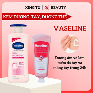  Kem Dưỡng Da Tay Vaseline Kem Vaseline Dưỡng Ẩm Sâu Cho Da Tay 60Ml Sữa Dưỡng thể Vaseline trắng da - Xingtu Beauty 
