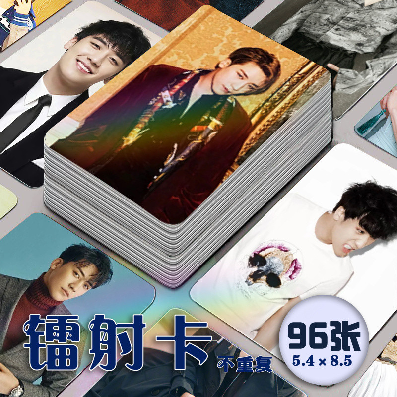 Nhiều Giảm Giá BIGBANG Victory Laser Photocards 96 Miếng Trọn Bộ BIGBANG Kết Hợp Hàng Hóa Album Chữ 