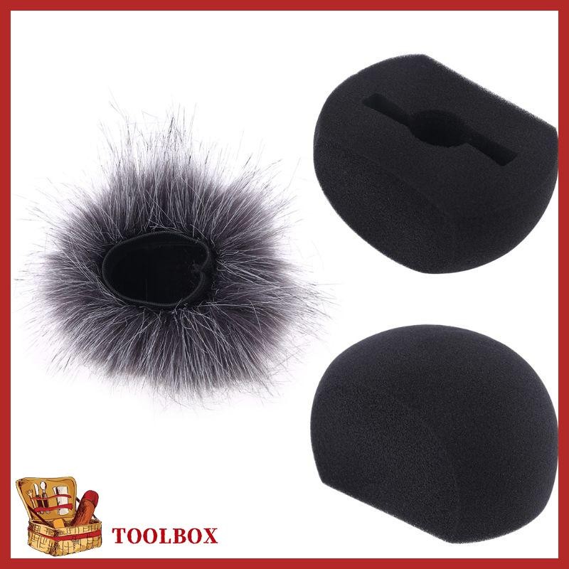 TOOLBOX Vỏ kính chắn gió đa năng Bọt xốp Mic Lưới tản nhiệt cho ZOOM H5 H6