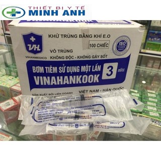 combo 10c bơm tiêm các sai 1,3,5,10,20,50ml