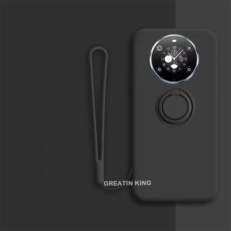 Dành Cho Fossibot F109 F109S Ốp Lưng Kim Loại Từ Tính Giá Đỡ Điện Thoại TPU Mềm Có Dây Đeo Chống Mất