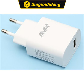 Adapter Sạc USB 12W AVA+ TCES1 Trắng
