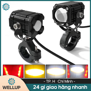 Đèn Trợ Sáng Bi Cầu Mini W2 4 Chế Độ Tích Hợp Auto Passing phiên bản mới nhất 1 Đèn