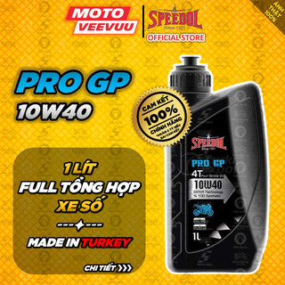   MTVV  Speedol Pro Gp 4T 10w40 1 Lít - Nhớt Cao Cấp Xe Côn Tay<END> 
