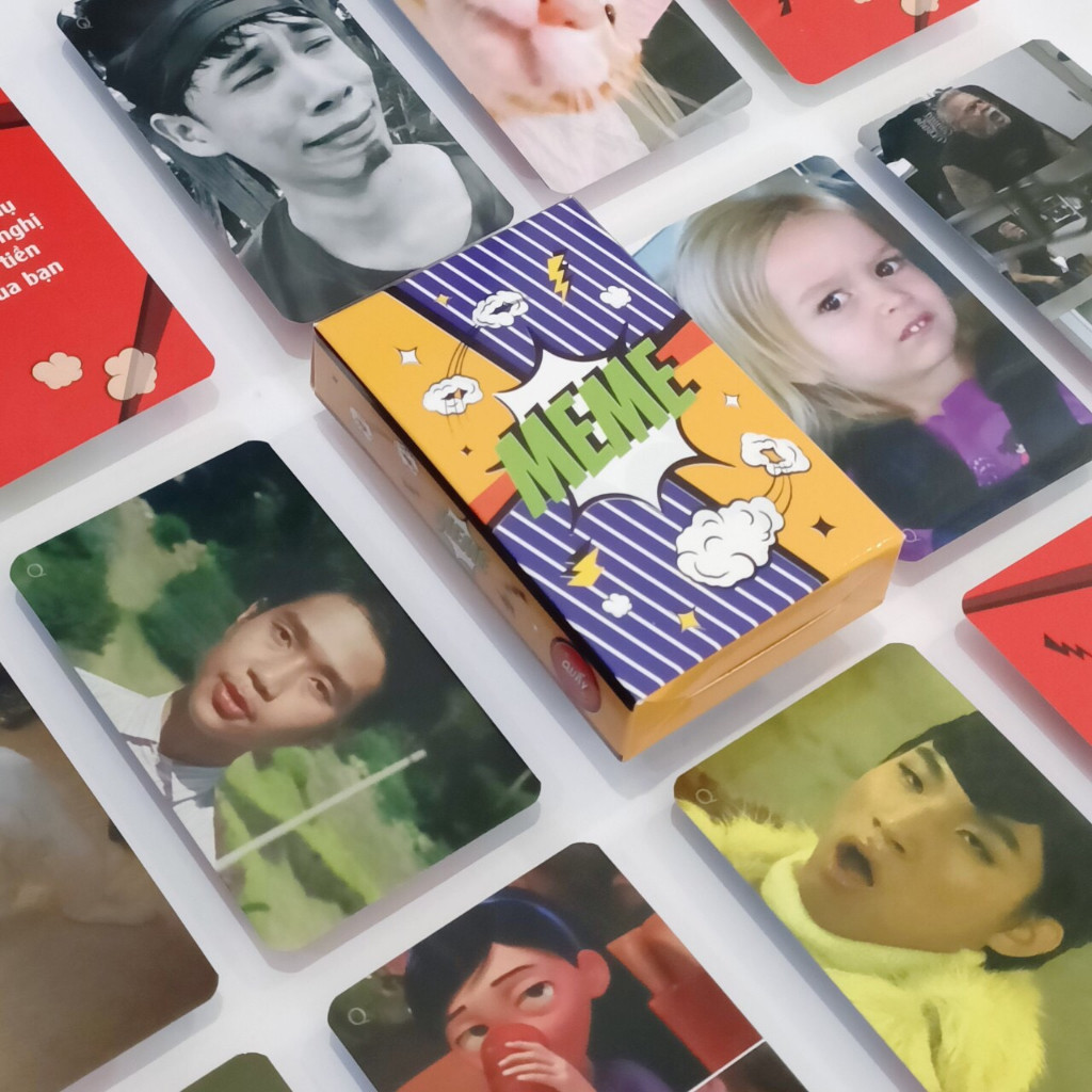 Bộ bài MEME 100 lá Quẩy Lên - Bạn Êi, bộ bài boardgame vui vẻ để chơi cùng bạn bè