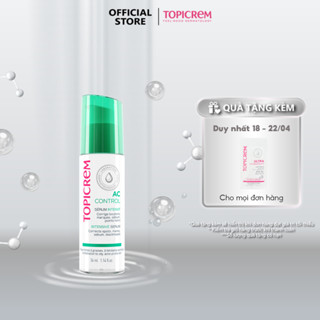 Serum dành cho da mụn TOPICREM AC CONTROL INTENSIVE SERUM 34ml