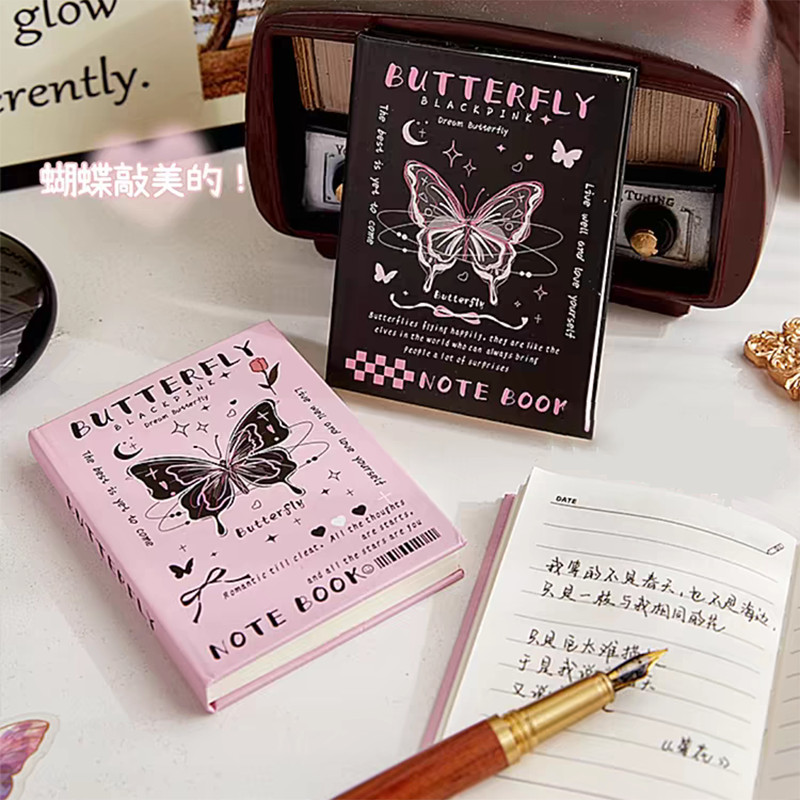 Sổ tay Dreamy Butterfly A7 Sổ tay bỏ túi di động dành cho sinh viên Sổ tay Mini A7