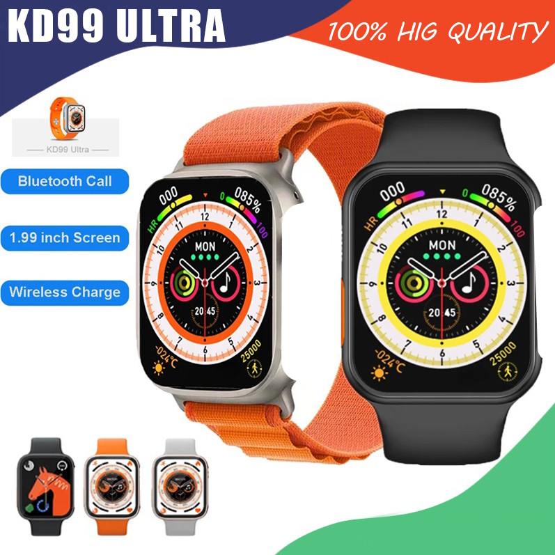 Watch8 2023 Mới Ultra 45mm Series 8 Đồng Hồ Thông Minh Nam Gọi Bluetooth KD99 8 Sạc Không Dây Đồng Hồ Thông Minh | BigBuy360 - bigbuy360.vn
