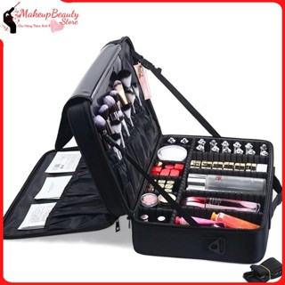 Cốp vải đựng đồ makeup đồ nail size to. Cốp vải có dây đeo đựng đồ makeup chuyên nghiệp MS 00029 [ TIME MAKE UP ]