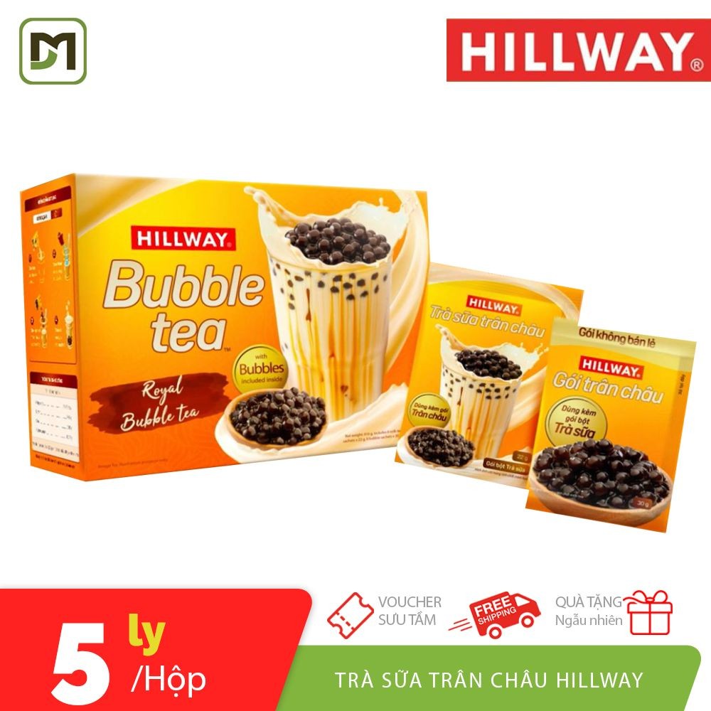 Trà sữa chân trâu Hillway hương truyền thống 5Ly x230g