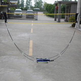 Lưới cầu lông di động có thể gập lại TENOL 10x5 ft với quần vợt bóng chuyền cho sân Tennis ngoài trời / trong nhà