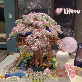 Sách cưỡi ngựa nhỏ màu đỏ cùng phong cách Ngôi nhà cây anh đào Tương thích với khối xây dựng Lego Bé gái Đồ chơi lắp ráp và chèn khó khăn 2024 New Stylewuzihao37.vn20241109191441