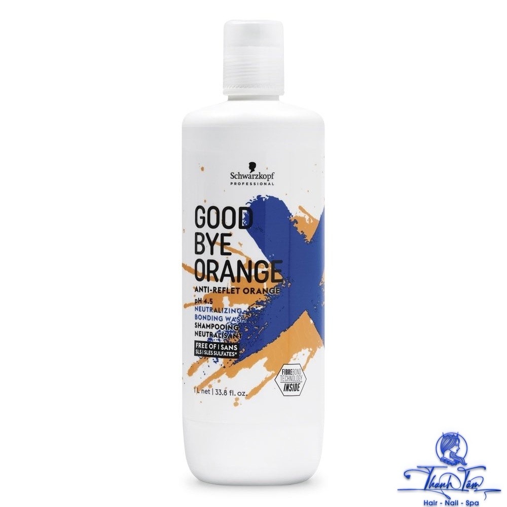Dầu gội khử cam Goodbye Orange Schwarzkopf Shampoo 1000ml - NK