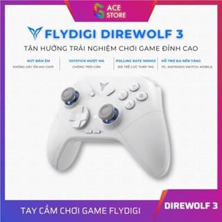 Flydigi Direwolf 3 | Tay Cầm Chơi Game  Wireless, Polling Rate 1000Hz, Hỗ Trợ Đa Nền Tảng PC/Switch/Mobile