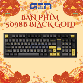 Bàn phím cơ AKKO 5098B Black & Gold (RGB / Hotswap / Akko V3 Piano Pro)