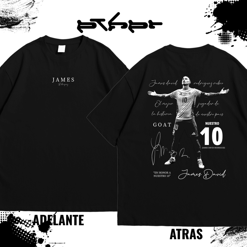 Áo thun ngôi sao bóng đá JAMES RODRIGUEZ-LEYENDA V2