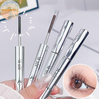 Warmwing Kim Loại Sắt Mi Mascara Chống Thấm Nước Sợi Lụa Mascara Đen Dài Uốn Mi Nối Mi Không Tắc Mắt Mỹ Phẩm Trang Điểm VN