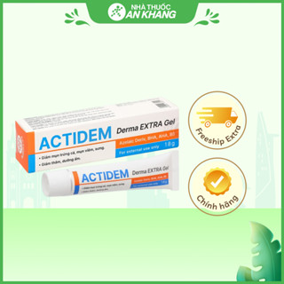 Actidem Derma Extra Gel giảm mụn, mờ thâm tuýp 18g