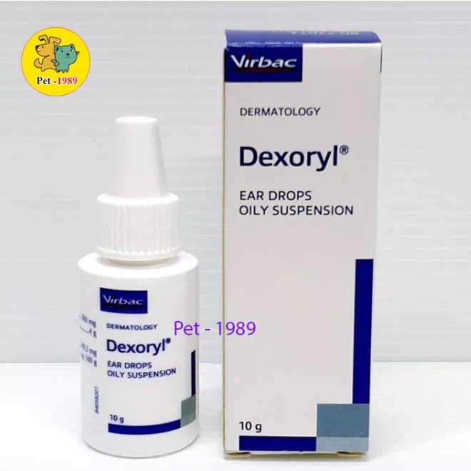 Virbac Dexoryl 10g dung dịch viêm tai cho chó mèo Pet1989