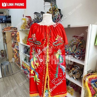 Áo choàng Rồng Phụng dành cho tượng bà kích cỡ từ 60cm đến 1m6