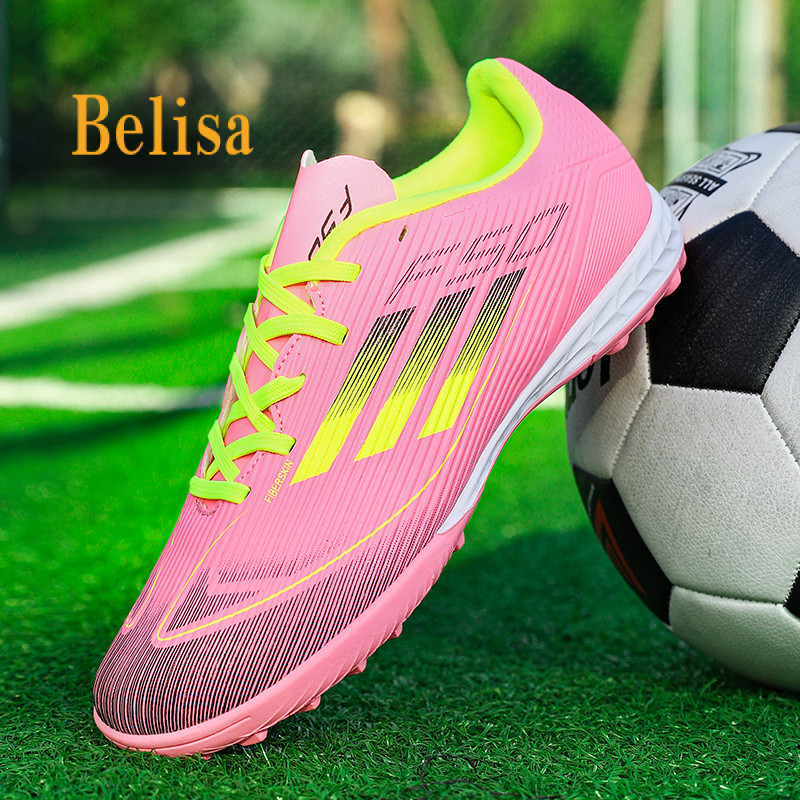 F50 TF Giày bóng đá nam và nữ mui thấp Giày Futsal trẻ em Giày thể thao ngoài trời / trong nhà size: