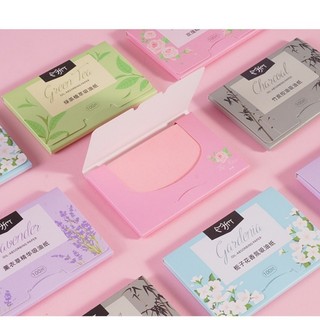 Bộ 100 Tờ Giấy Thấm Dầu Vệ Sinh Dầu Nhờn Thừa Trên Da Mặt-LPERM