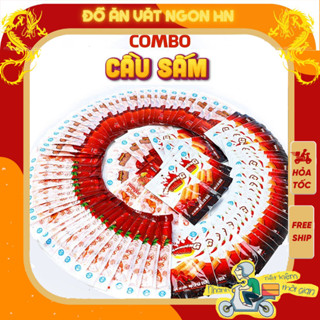 Combo cầu sấm ăn vặt cùng bà tuyết 30 snack nem nướng phên 30 snack sashimi +30 snack bò kobe
