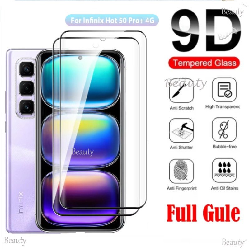 Kính Cường Lực Cong 3D Cho Infinix Hot 50 Pro Plus 50i 50Pro + X6880 Hot50 Infinix Hot50Pro + 4G 202