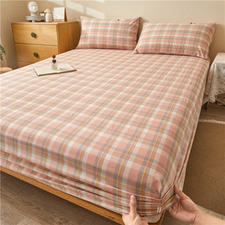 Ga trải giường kẻ sọc cổ điển cotton 100% 25 loại Ga Trải Giường mềm mại và thoải mái tùy chọn ga gối giường đơn/siêu đơn/Queen/King/Super king Size