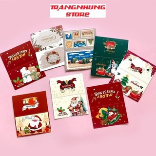 Thiệp CHÚC MỪNG GIÁNG SINH - NOEL - Lời Chúc Dễ Thương (1 Cái)