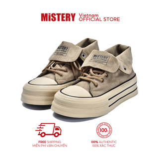 MiSTERY Giày Vải Giày Thể Thao Nữ đế Cao 3.5cm MIS-1328
