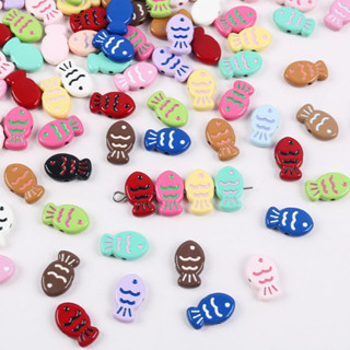 5 Chiếc Handmade Thủ Công Hạt Cá Nhỏ Hợp Kim Taiyaki Miếng Đệm Rời Hạt Vòng Tay Thời Trang Làm Bộ Trang Sức Làm Chất Liệu Quà Tặng