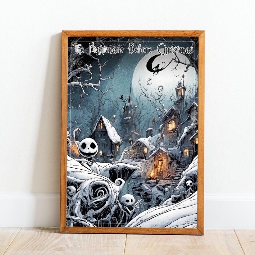 FREESHIP ⭐️ Hallowin Poster | Comic Poster - Tranh Decal Dán Tường - Ảnh Treo Tường